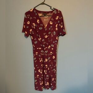 Banana republic wrap dress - flower print